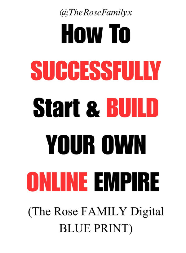 Successfully Build Your Own ONLINE EMPIRE
