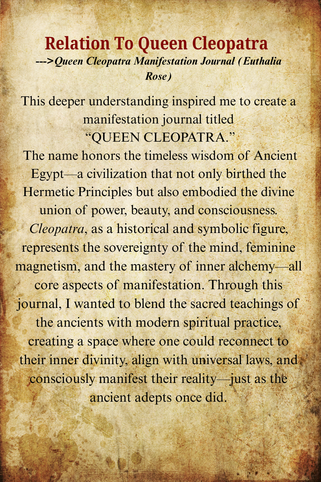 𝔔𝔲𝔢𝔢𝔫 ℭ𝔩𝔢𝔬𝔭𝔞𝔱𝔯𝔞