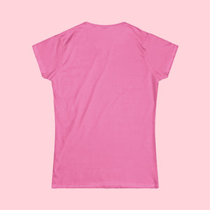“The Rose Family” Minimal Pink Women's T-Shirt