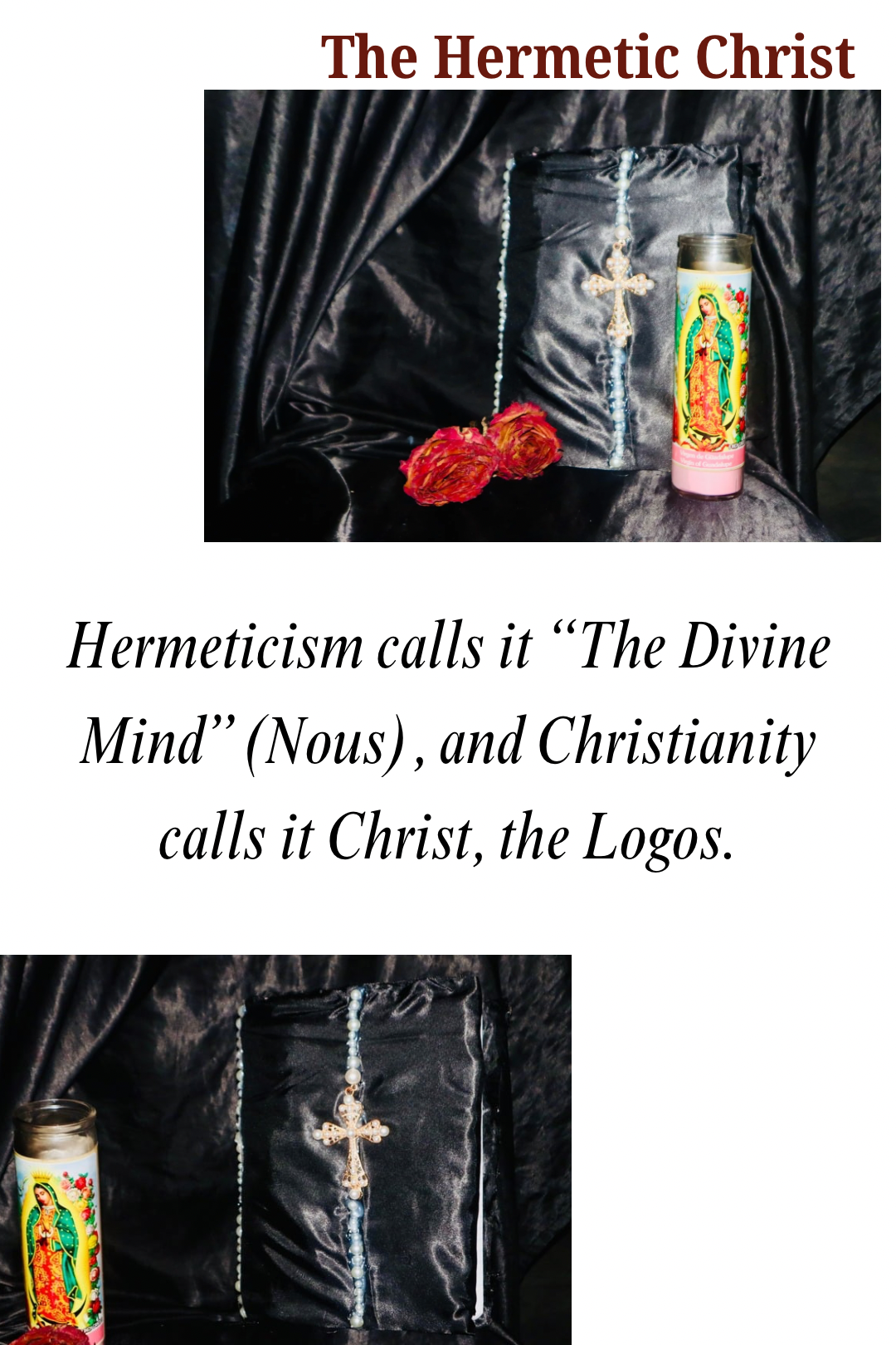 𝐓𝐡𝐞 𝐇𝐞𝐫𝐦𝐞𝐭𝐢𝐜 𝐂𝐡𝐫𝐢𝐬𝐭 (𝐌𝐚𝐧𝐢𝐟𝐞𝐬𝐭𝐚𝐭𝐢𝐨𝐧 𝐉𝐨𝐮𝐫𝐧𝐚𝐥)