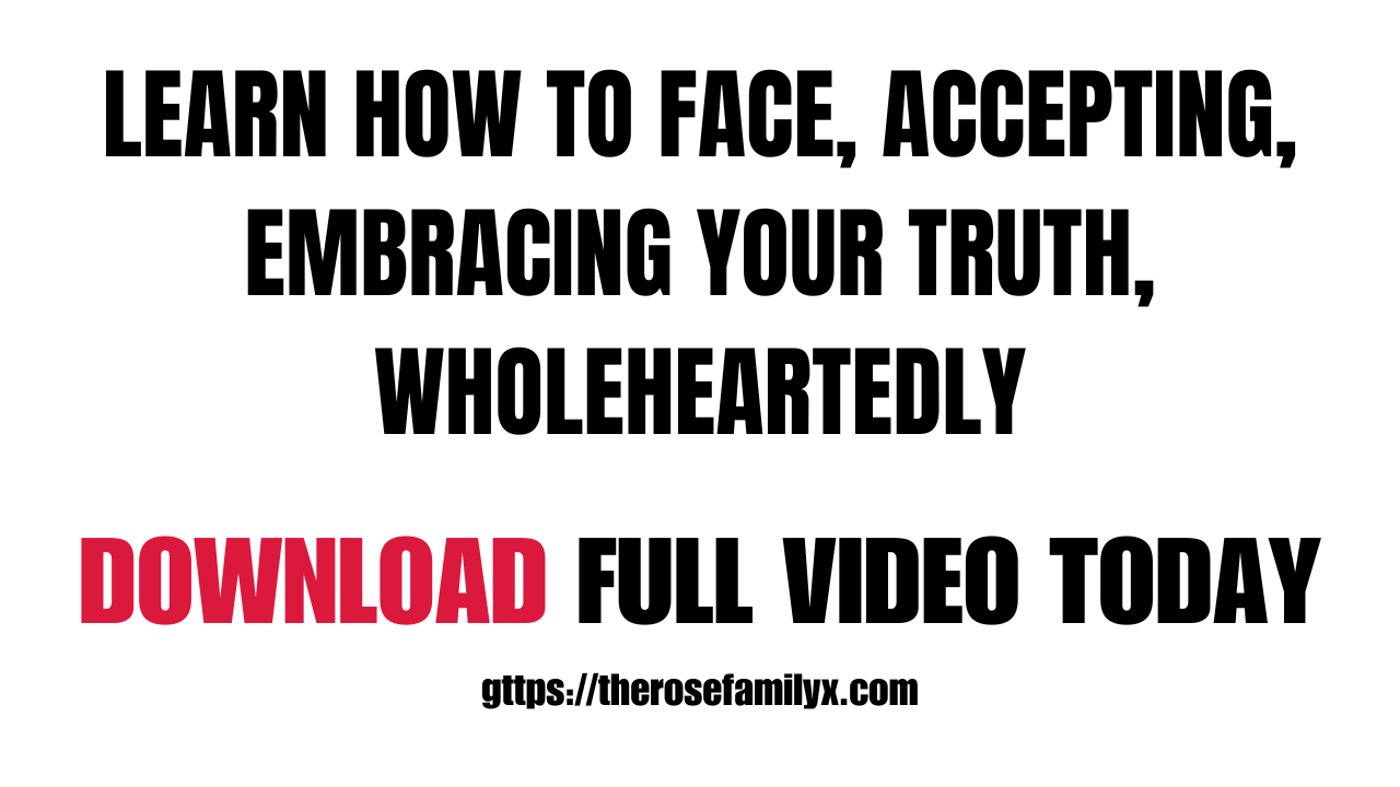 STOP LYING TO YOURSELF