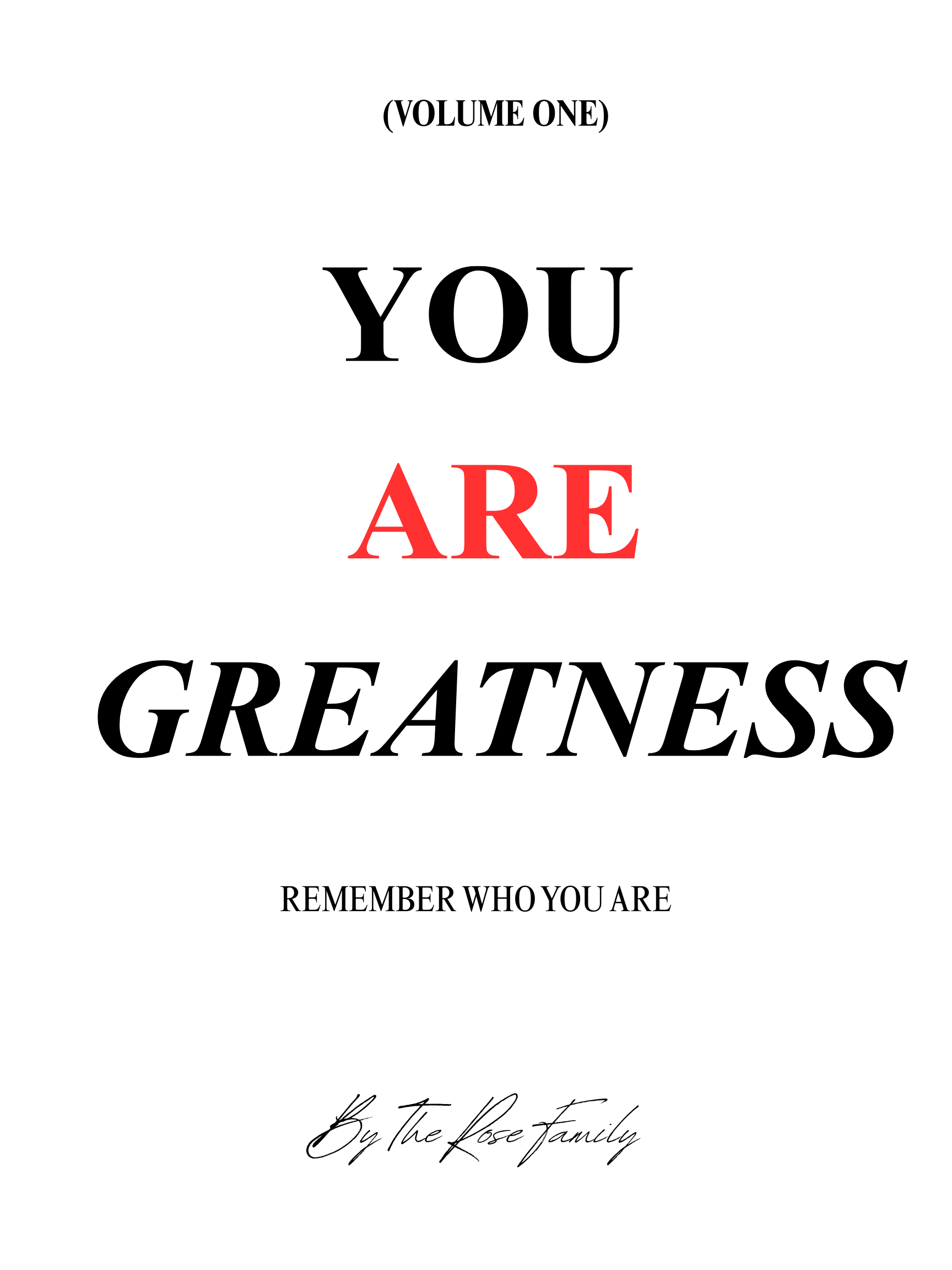 You Are Greatness (Ebook)